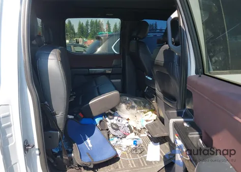 2021 Ford F-150 Lariat z USA, uszkodzony, nr VIN 1FTFW1E87MKD05017